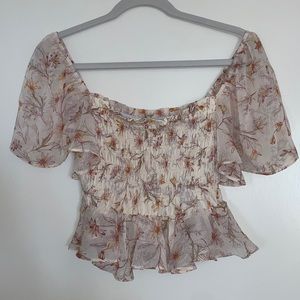 Cropped Emory Park blouse